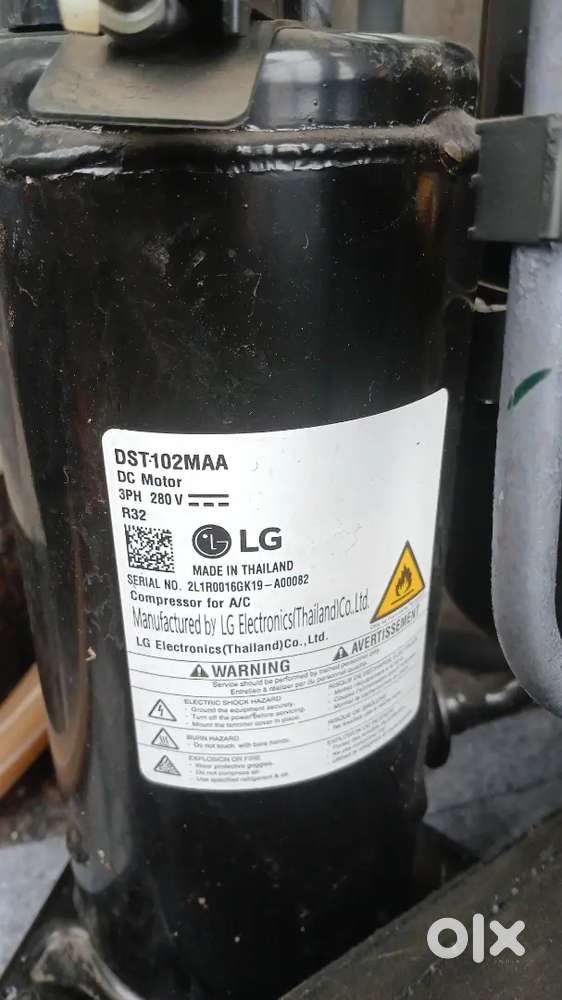 Lg ac out door spare parts .1 ton