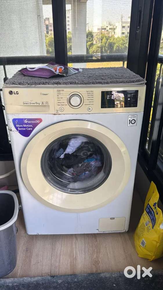 Lg 6 kg front load washing machine
