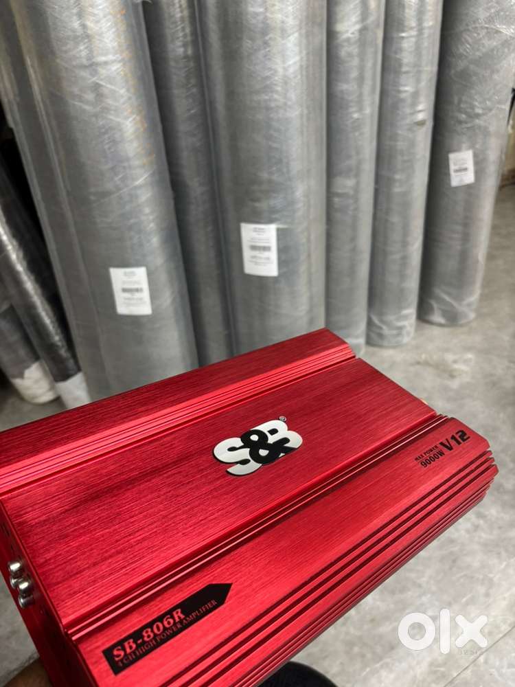 S&B 4 channel amplifier