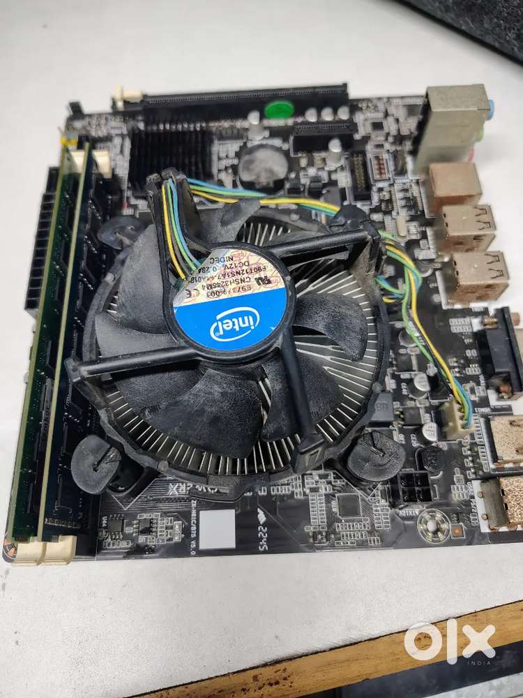 PowerX H61 motherboard, Intel i3 processer