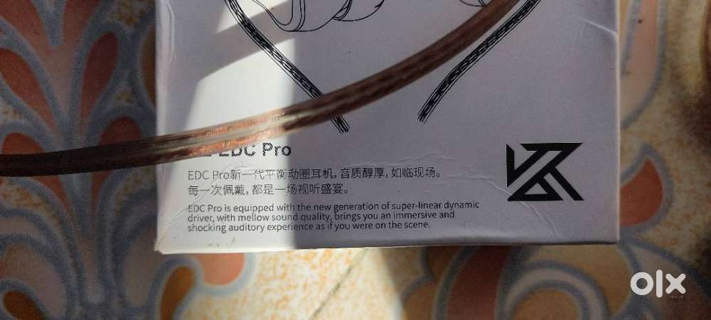 kz edc pro iem wired earphone