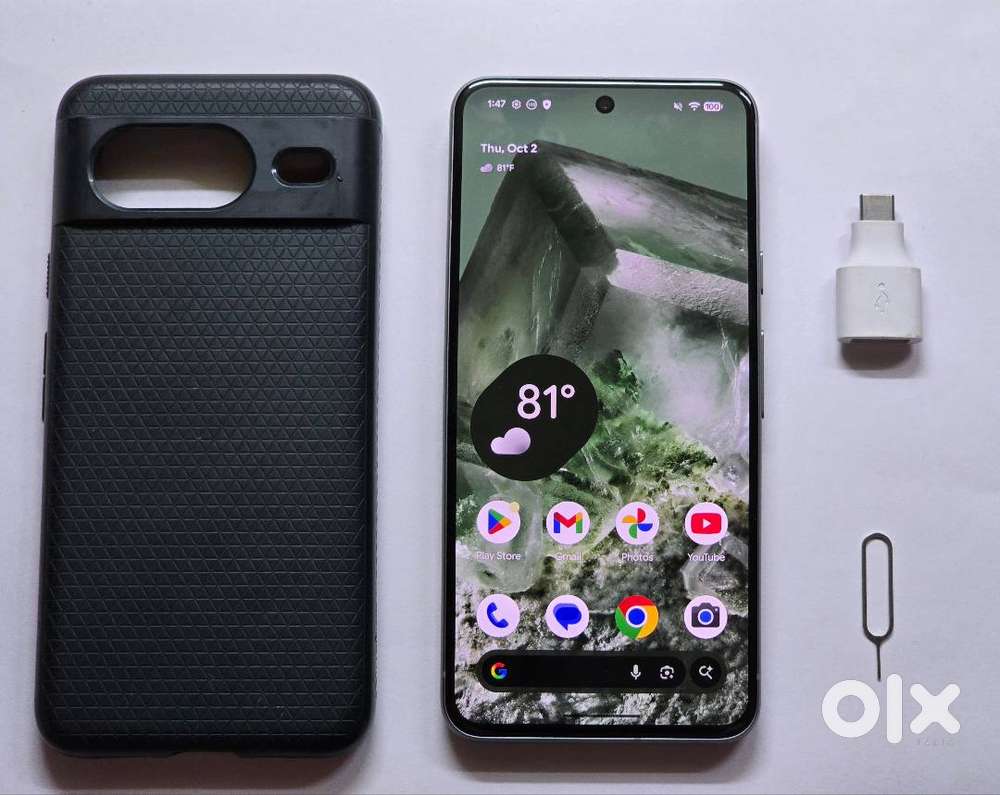 Google Pixel 8 128/8 GB G9BQD (New with accessories and phone case)