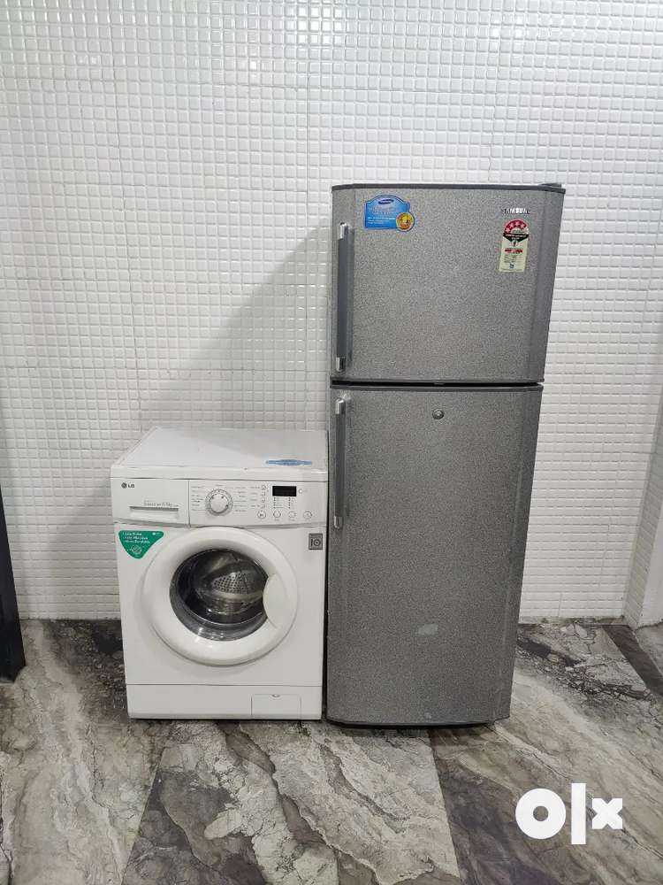 Used 6152 Lg front load washing machine and Samsung double door