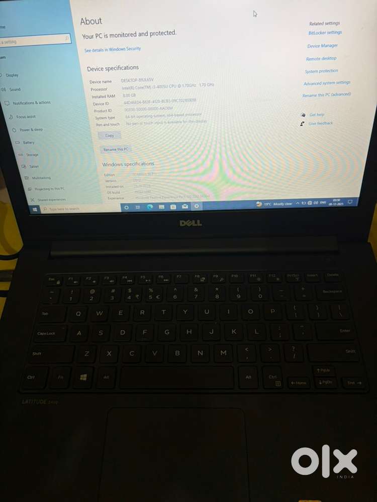 Dell laptop for sale