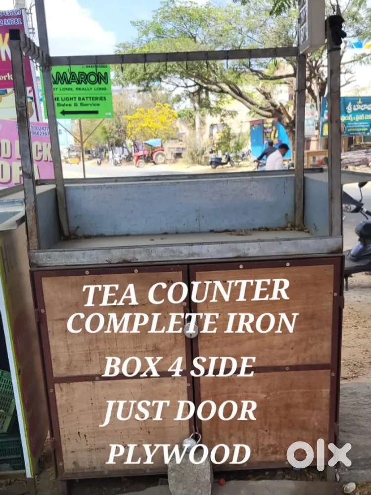 Complete hotel equipments tea counter tiffin center