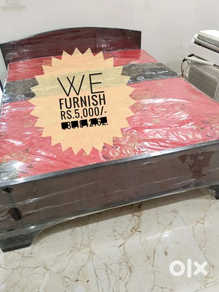 New Queen size cot available for sale in Yousufguda @Rs.4,500/- only