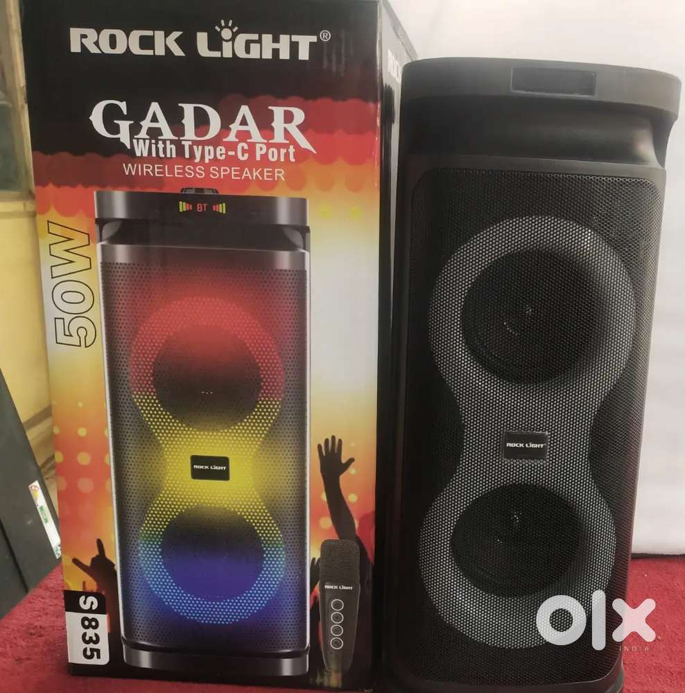 Bluetooth party speaker with USB and battery back up for sale