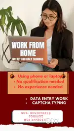 Work from home ( weekly earnings ]