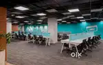 Office with new furniture available for rent at Kharadi, Pune.