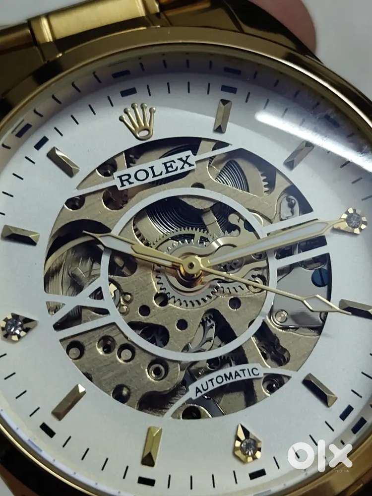 Automatic Watches - Golden and Black Finish