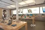 800sqft Showroom space Available in Town Hall