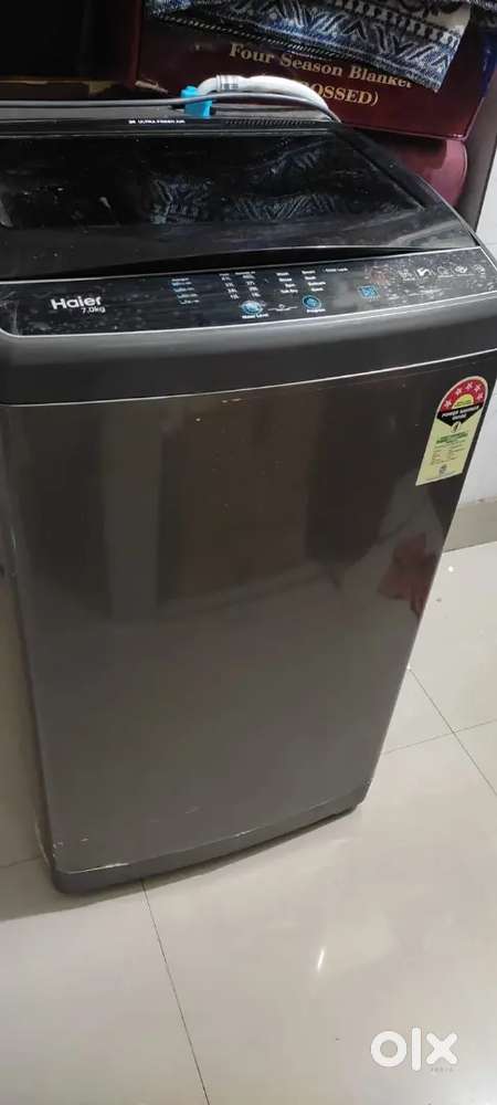 Haier fully automatic machine only 5 months used