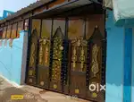 Iron main gate..bairing wala. With fiber seat