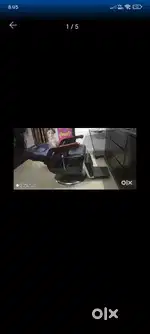 Facial bed and salon chair cum bed