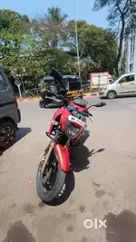 TVS Apache RTR 200 Matte  Racing Condition