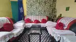 Leather 6 seater sofa set.