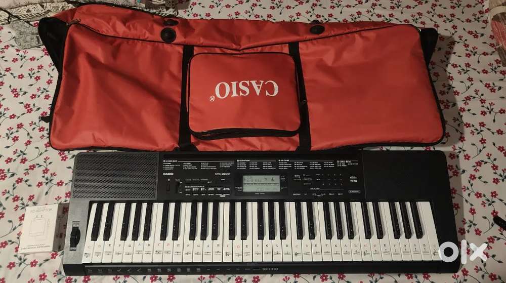 Casio CTK-3500 61-Key Portable Keyboard, Black