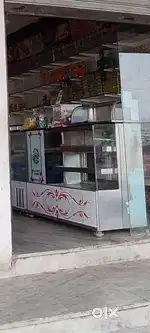 मिठाई का दुकान के काउंटर फर्नीचर