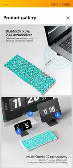 Portronics Bubble 2.0 Wireless Keyboard
