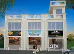 Commercial shop and office space