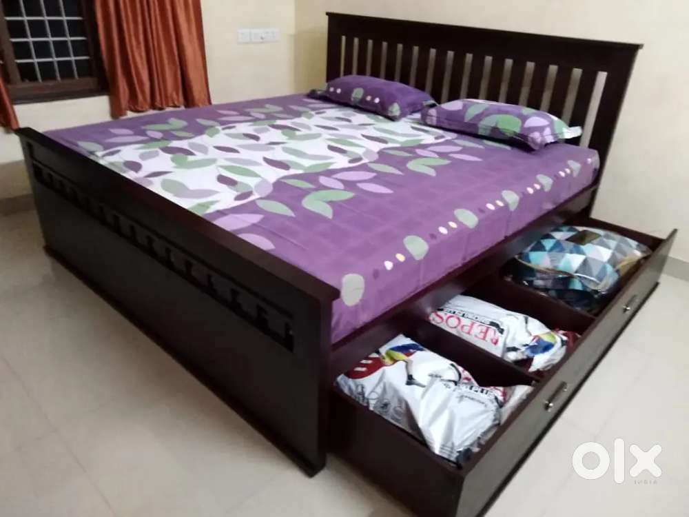 Wooden storage cot available factory direct