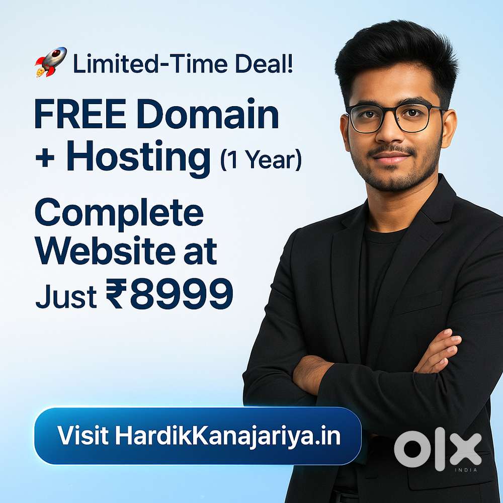 Factory Website Design with Stock Management - ₹8999