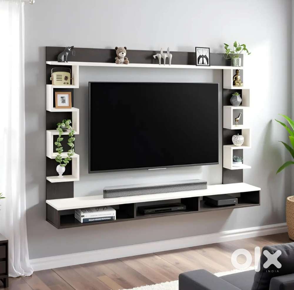 TV Cabinet with QLED TV