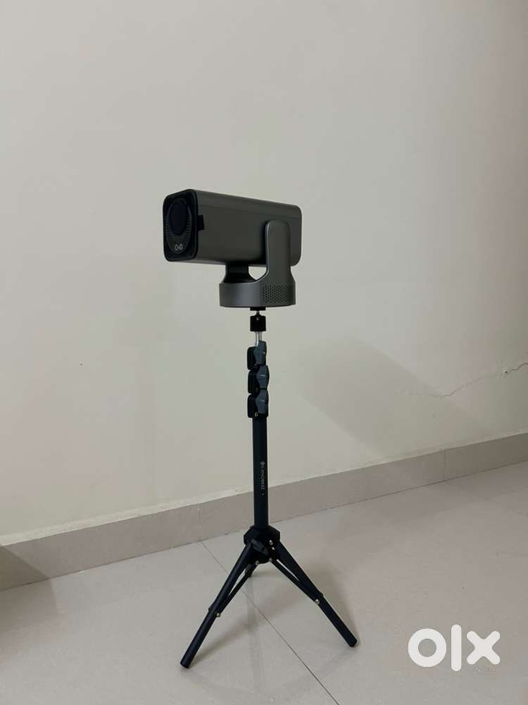 WZATCO Yuva Go Max -Native 1080p Smart Projector with Tripod Stand