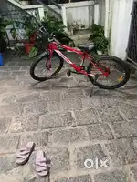Cal burn red bycycle