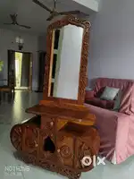 Premium Teak wood (ସାଙ୍ଗ୍ୱାନ୍ କାଠର) Dressing Table / Free Delivery