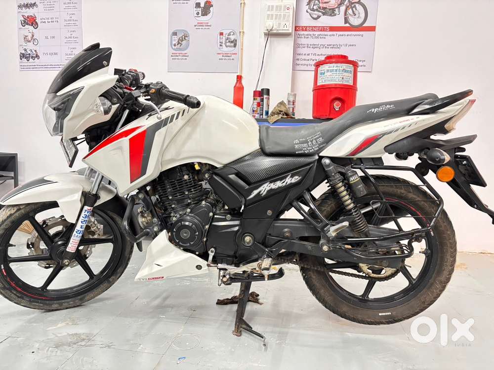 Apache rtr 160 single disc white