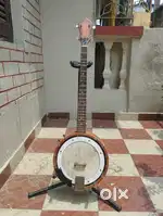 Genuine Biswas da made (signature) 4 string banjo