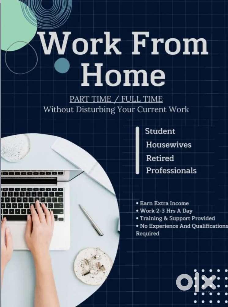 WORK FROM HOME house wife college student job person anything else
