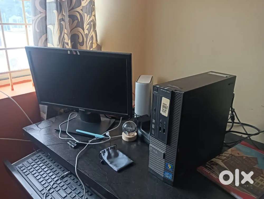 Full PC setup included office table with good condition
