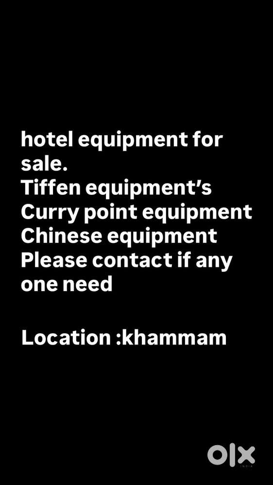 hotel equipment for sale