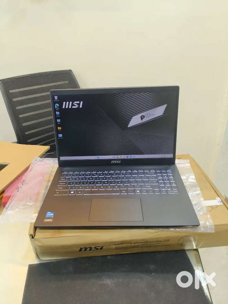 MSI laptop brand new condition