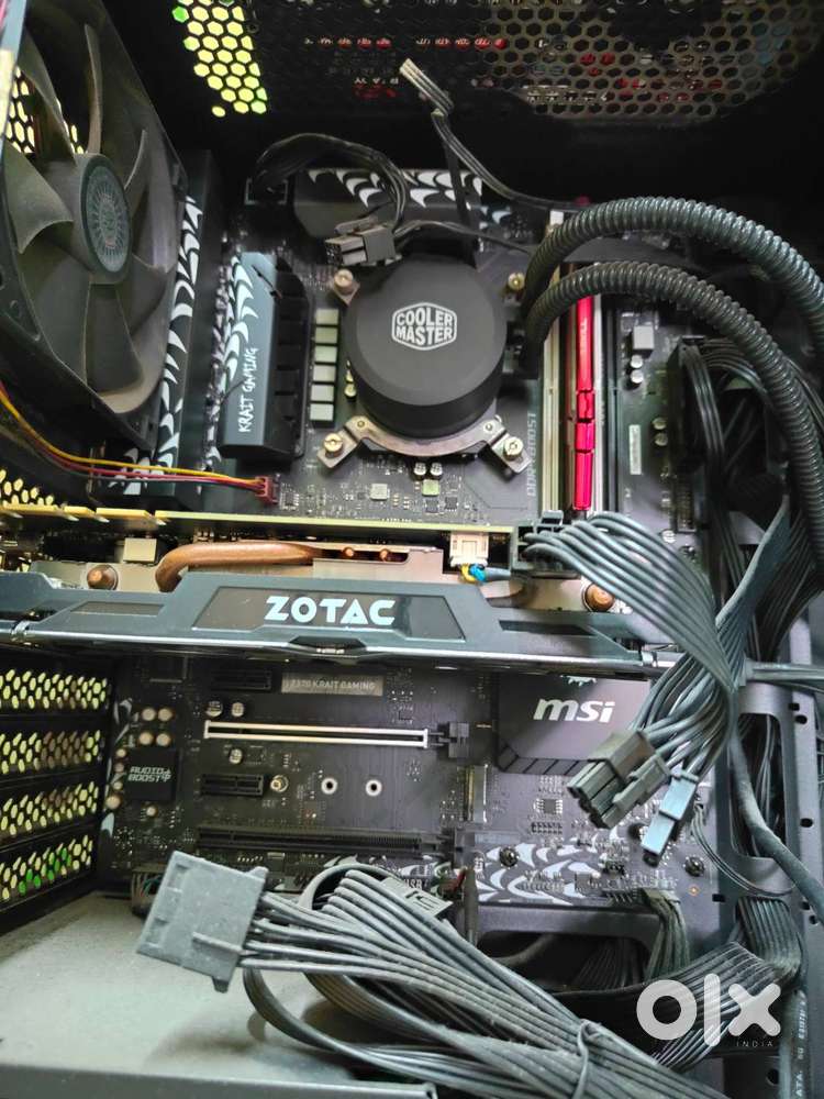 Gaming PC Graphic card editing pc z370 i5 8600k ZOTAC GTX 1070 8gb