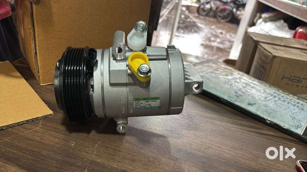 BEAT DIESEL CAR AC COMPRESSOR ORIGINAL G.M BRAND