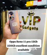 Vip gadgets oppo reno 11 pro 12Gb 256gb