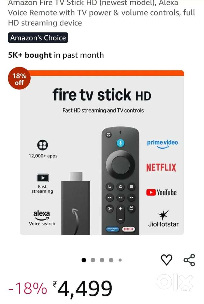 Amazon fire tv stick