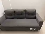 Sleepyhead 3-Seater Fabric Sofa – Comfy & Stylish (Minor Repair) – Goa