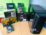 Ryzen5 Gaming Pc with 16 Gb ram +Monitor and 6gbGraphicscard 1660super