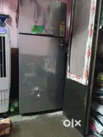 Silver godrej double door fridge 223 l