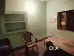 1 room attached bathroom with bed and chair only for single girl