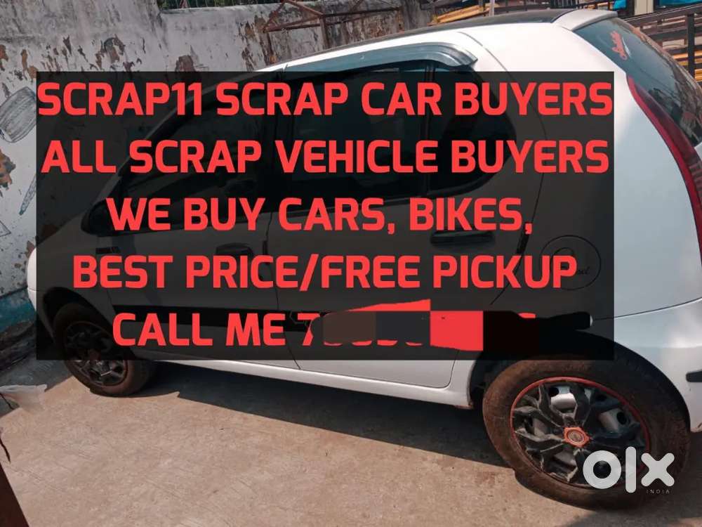 SCRAP11 SCRAP CAR BUYERS IN HYD BEST PRICE FOR SCRAP VEHICLES ANY CAR