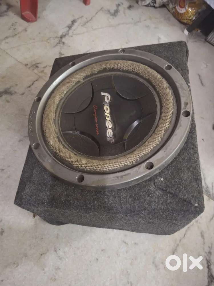 Pioneer subwoofer- Car Music system, Amplifier