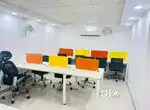 1 Director Cabin 10 workstation fully furnished office space for rent