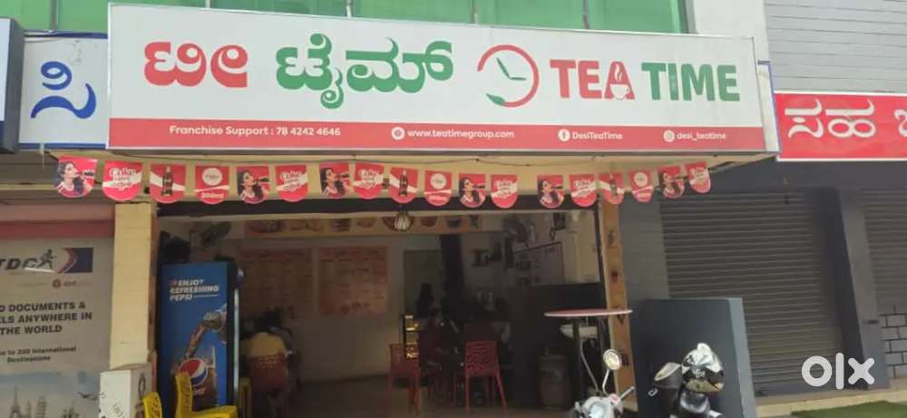 Tea Time - 1 year old established business is for sale