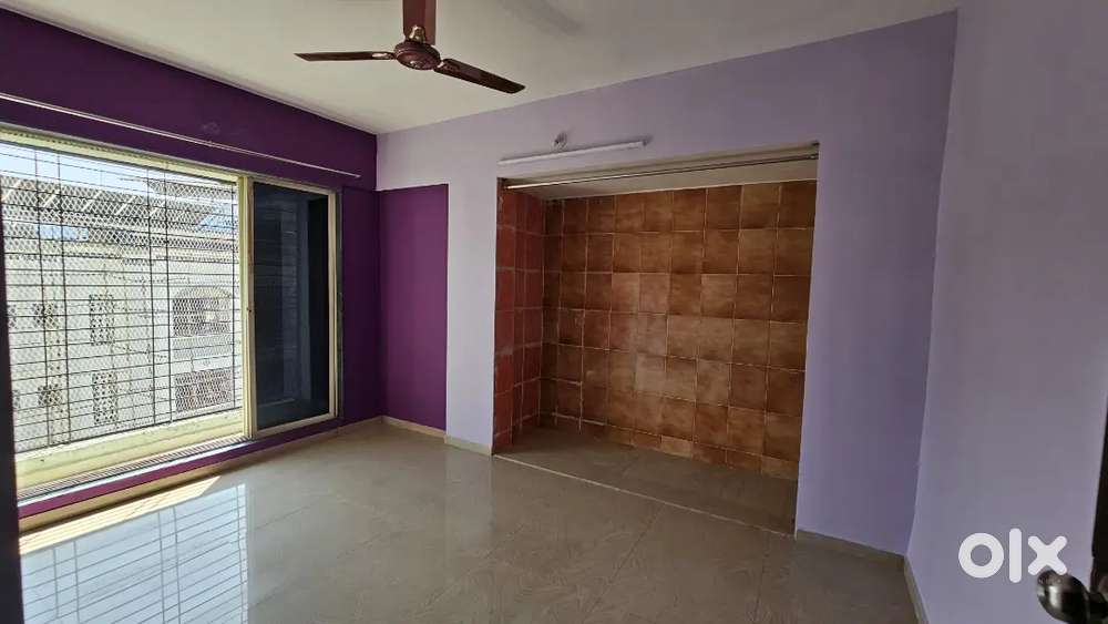 Semi Furnished 1 BHK Flat sale 95% Loan Available in Dombivli West
