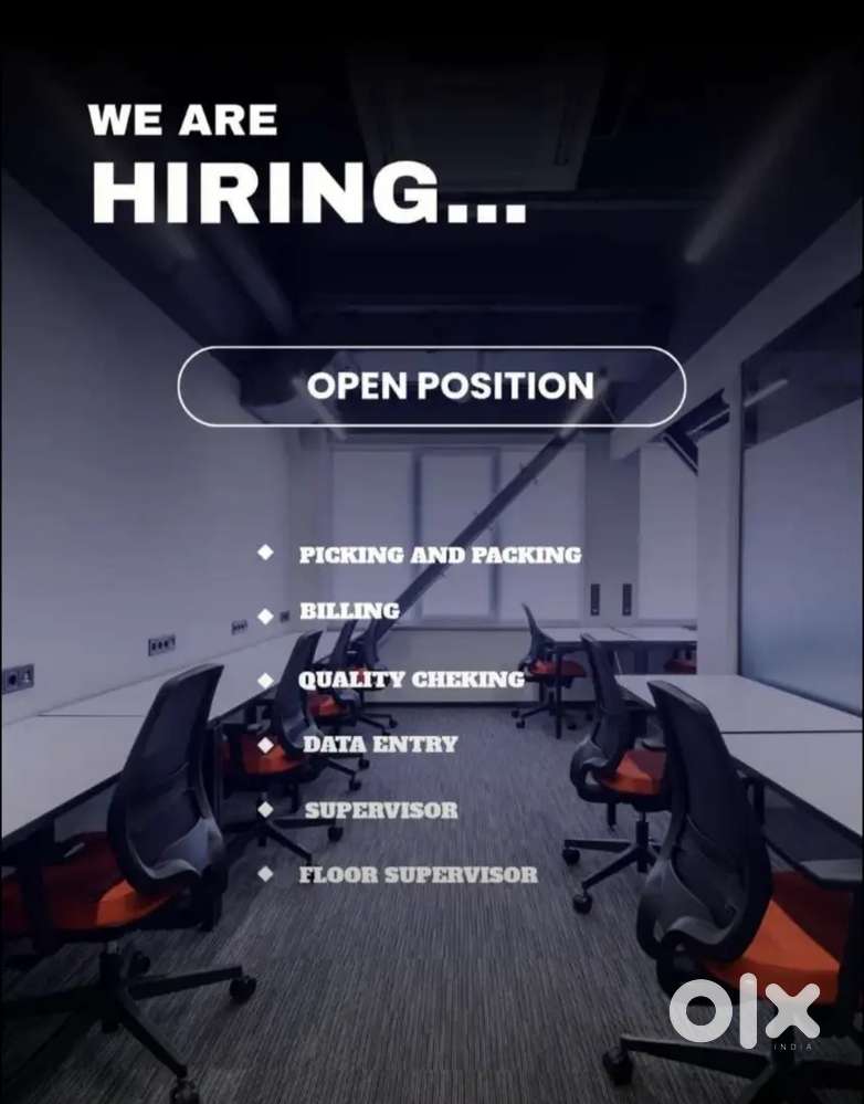 WE ARE HIRING DATA ENTRY EXECUTIVE FOR WAREHOUSE